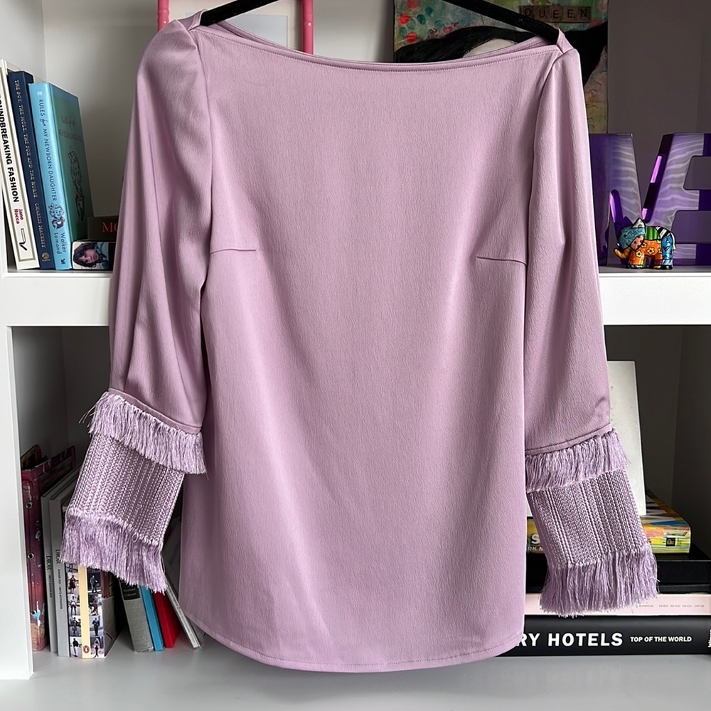 Stunning satin crepe blouse
